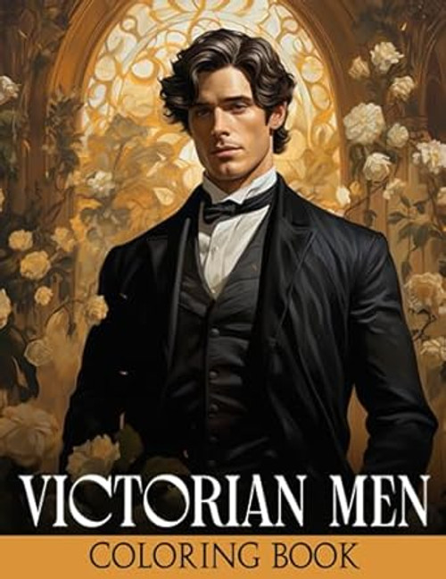 Victorian Men Coloring Book