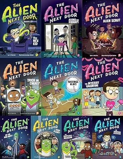 The Alien Next Door Series Total 10 Books Set