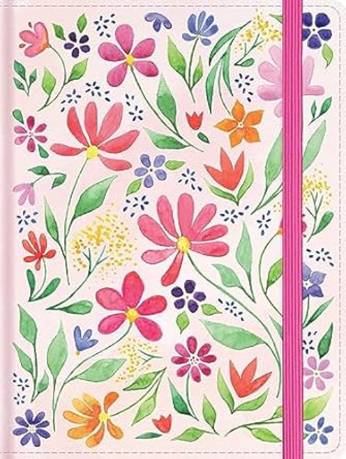 RVR 1960 Biblia de apuntes tamano personal floreada tela impresa