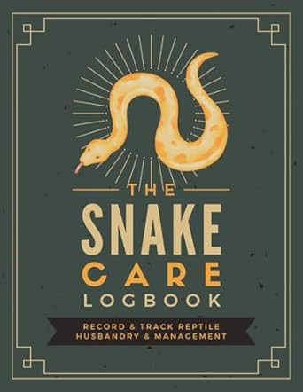 The Snake Care Logbook
