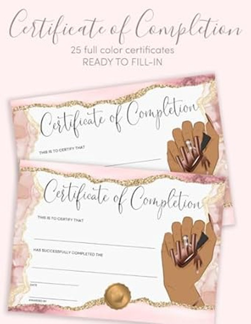 Certificate of Completion