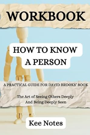 Workbook: How To Know A Person: