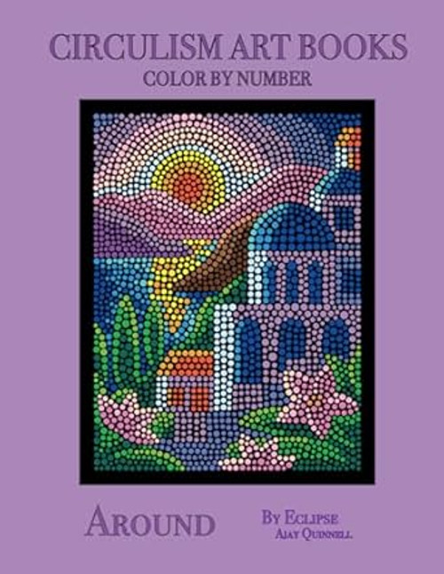 Around - Color by Number Circulism Book