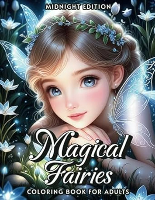 Magical Fairies Coloring Book for Adults