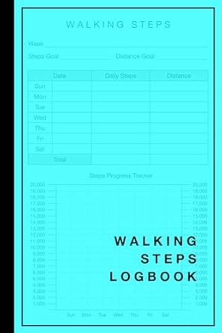 Walking Steps Log Book