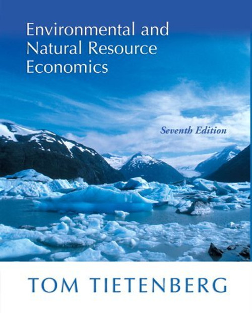 Environmental And Natural Resource Economics