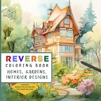 Reverse Coloring Book for Beginners