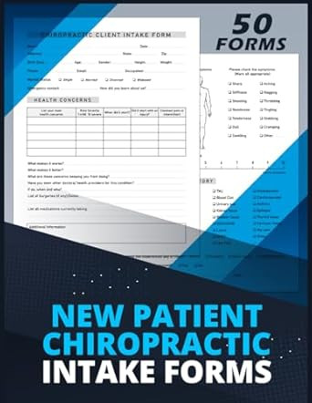 New Patient Chiropractic Intake Forms