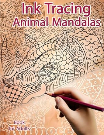 Ink Tracing Book for Adults