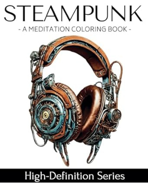STEAMPUNK: A Meditation Coloring Book