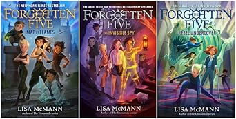 The Forgotten Five Series 3 Books Set Map of Flames The