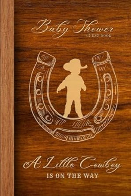 Baby Shower Guest Book Cowboy