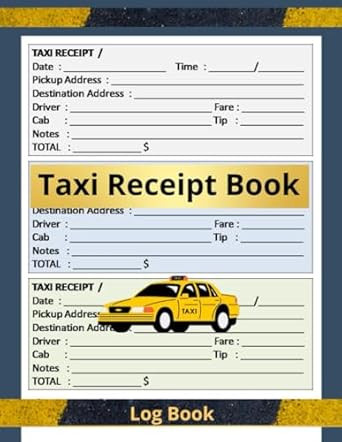 Taxi Receipt Book