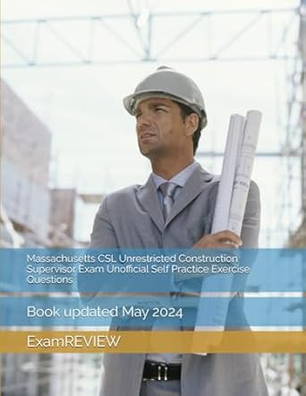 Massachusetts CSL Unrestricted Construction Supervisor Exam