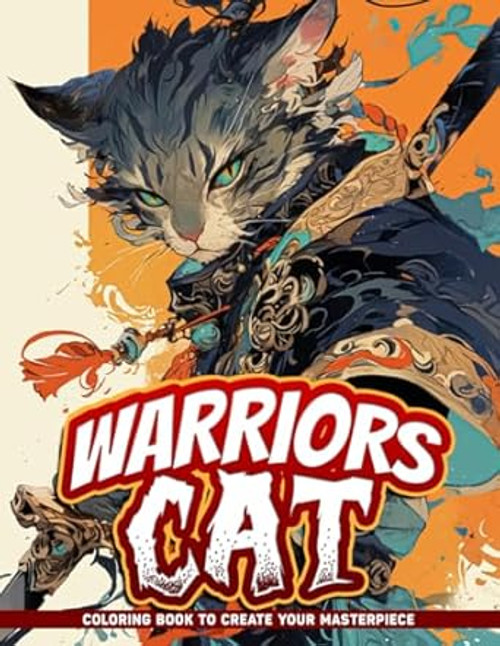 Warriors Cats Adult Coloring Book For Women