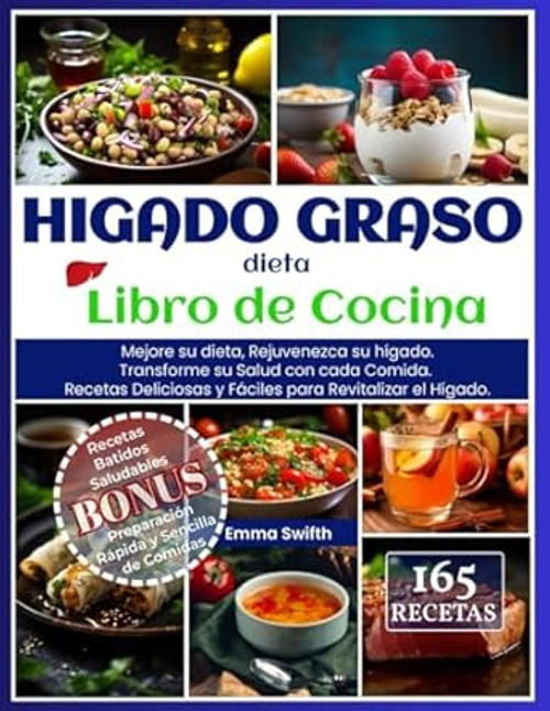 HIGADO GRASO dieta Libro de Cocina