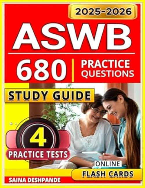 ASWB Clinical study guide Complete review with 680 Practice