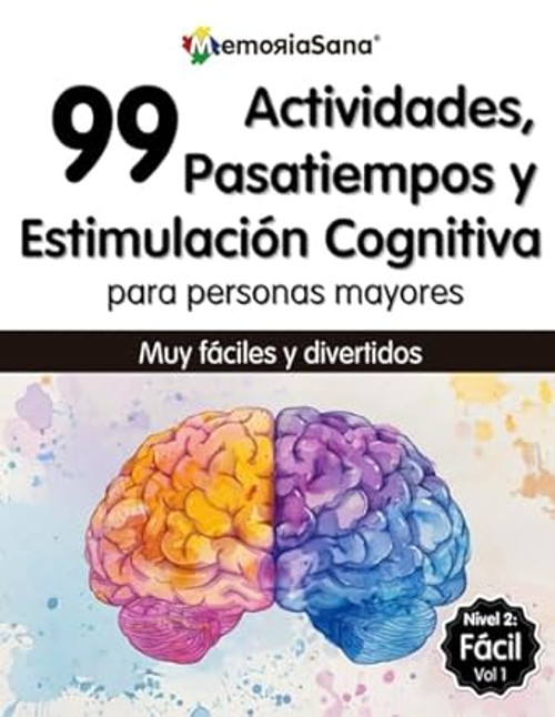 Libro de Actividades Estimulacion Cognitiva y Pasatiempos