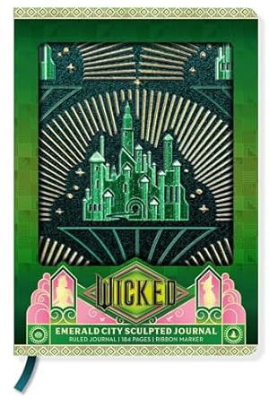 Wicked: Emerald City Sculpted Journal