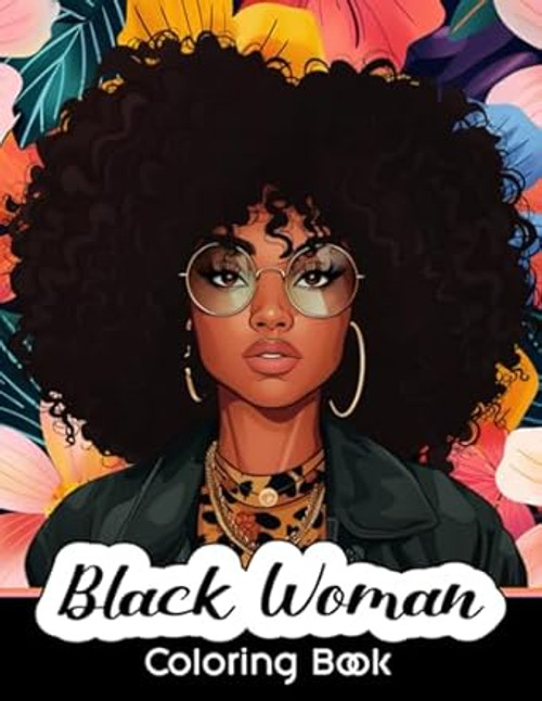 Black Women Coloring Book