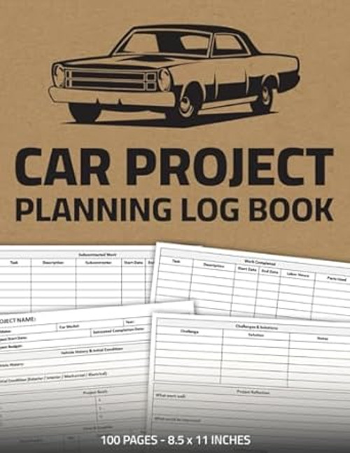 Car Project Planning Log Book