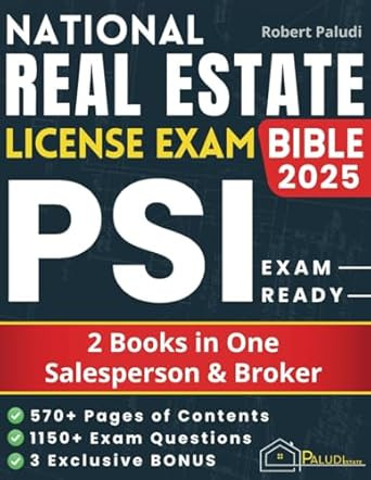 National Real Estate License Exam Bible