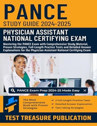 PANCE Study Guide 2024-2025