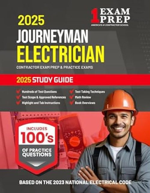 2025 Journeyman Electrician Exam Prep and Study Guide