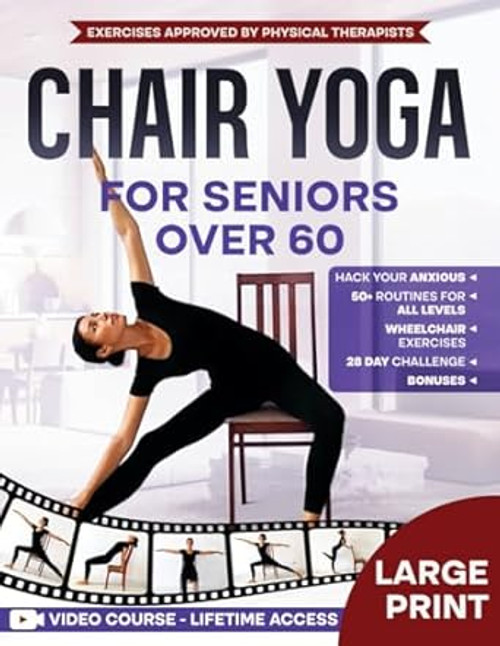 Super Easy Chair Yoga for Seniors Over 60