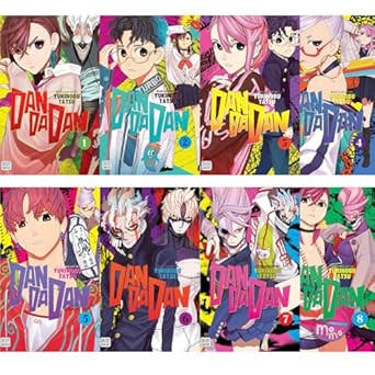 Dandadan Manga Vol. 1-8 Ultimate Collection Box Set