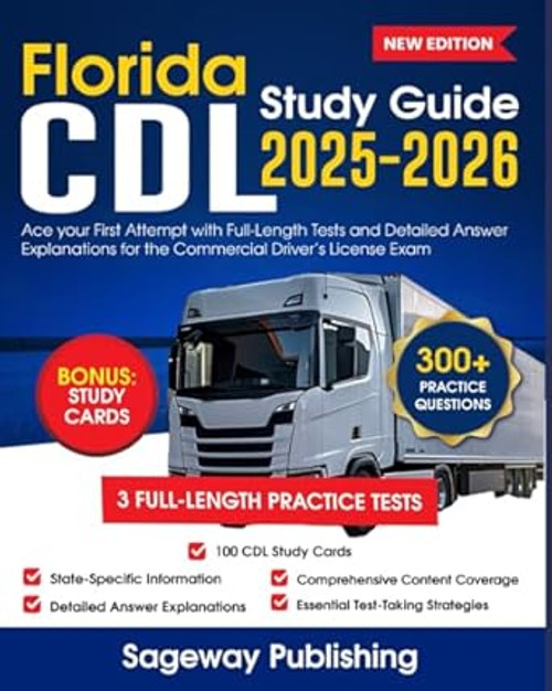 Florida CDL Study Guide 2025-2026