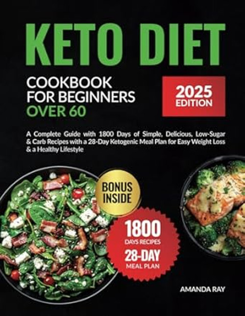 Keto Diet Cookbook for Beginners Over 60