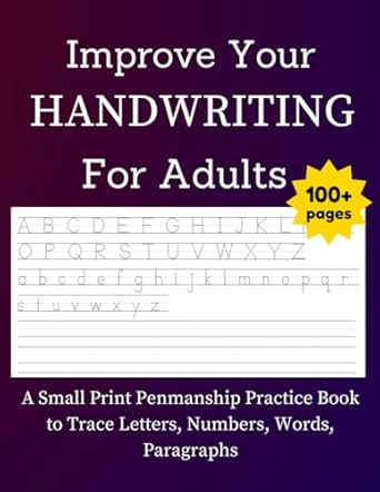 Improve Your Handwriting For Adults