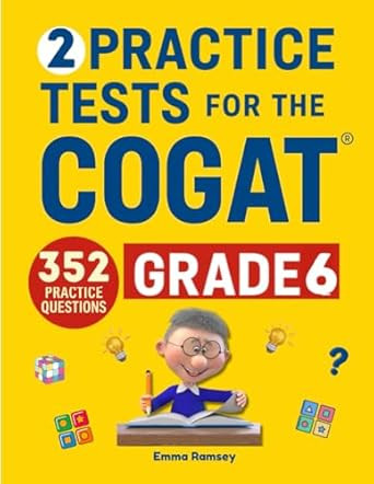 2 Practice Tests for the COGAT Grade 6