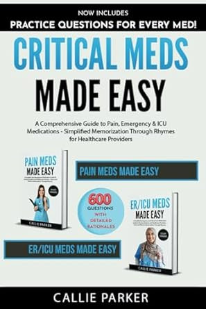 Critical Meds Made Easy