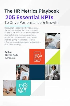 The HR Metrics Playbook 205 HR Essential KPIs To Drive