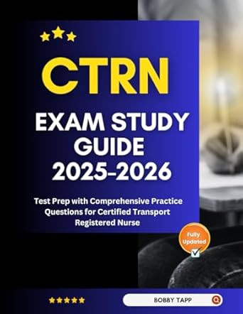 CTRN Exam Study Guide 2025-2026