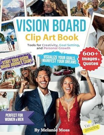 Vision Board Clip Art Book