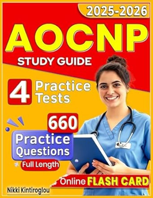 AOCNP Study Guide 2025: Complete Exam Prep with 660
