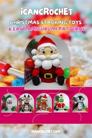 Christmas Crochet Stacking Toy Patterns