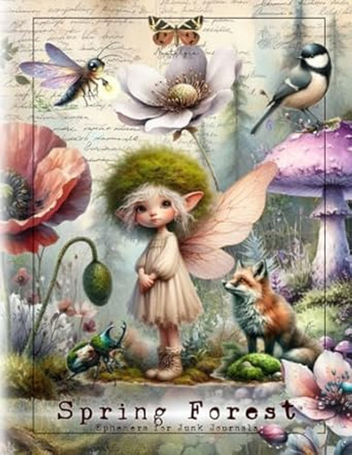 Spring Forest Ephemera for Junk Journals