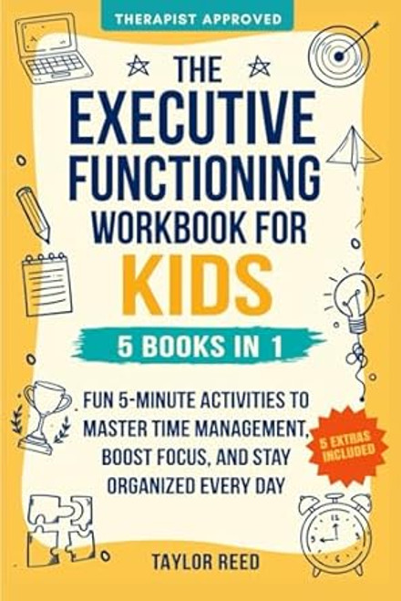 The Executive Functioning Workbook for Kids5 Books in 1