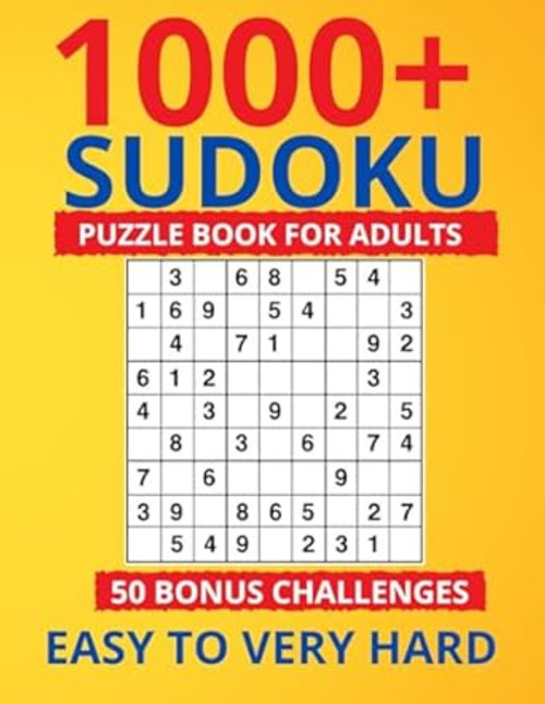 Sudoku Puzzle Book for Adults