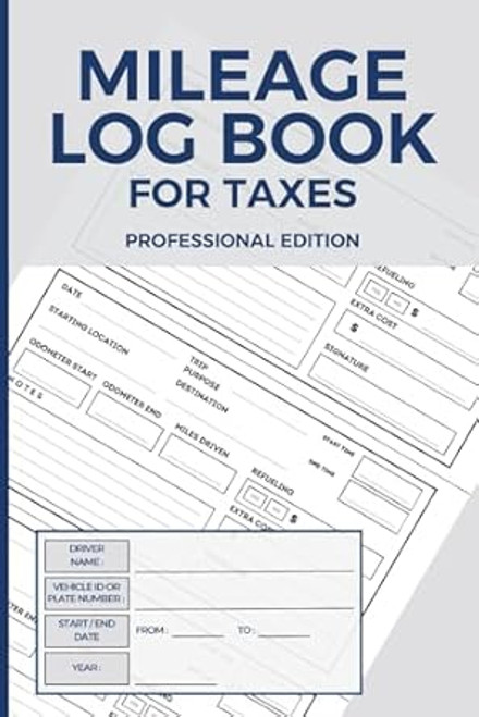 Mileage Log Book for Taxes