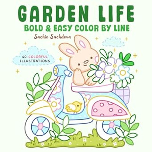 Garden Life Color by Line