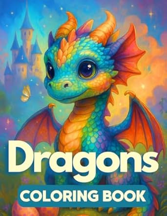 Dragons Coloring Book