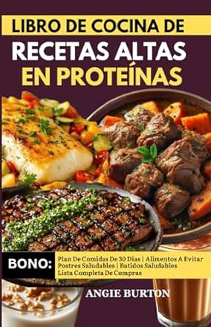 LIBRO DE COCINA DE RECETAS ALTAS EN PROTEiNAS