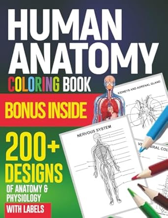 Human Anatomy Coloring Book
