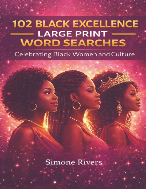102 Black Excellence Large Print Word Searches
