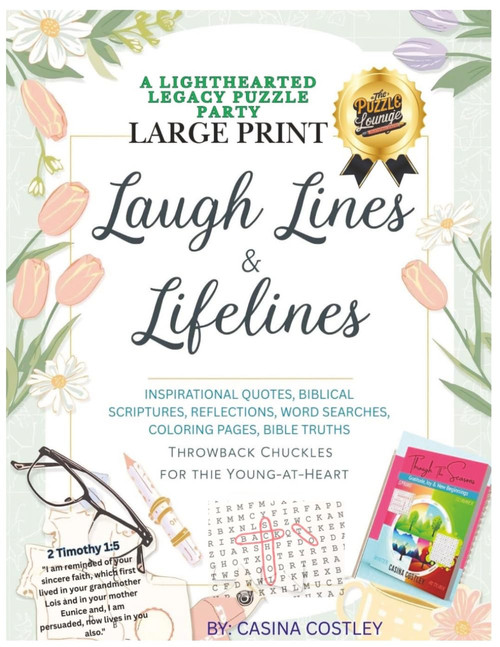 €œlaugh Lines & Lifelines: A Lighthearted Legacy Puzzle Party Word Searches